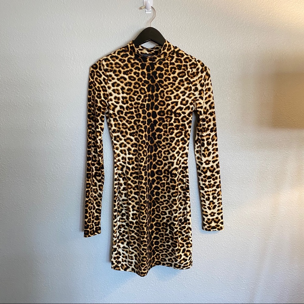 Shein cheetah dress